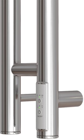 Электрический полотенцесушитель Point Деметра PN12812 П3 80x1200 диммер справа Хром 