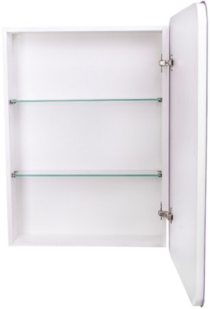 Зеркальный шкаф Style Line Каре 60 СС-00002334 с подсветкой Белый с сенсорным выключателем 