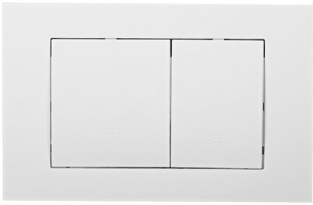 Клавиша смыва Olive's Porto PR412W Белая матовая 
