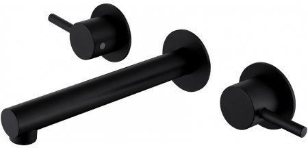 Смеситель для раковины Abber Emotion AF88121B Черный матовый 