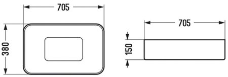 Раковина-чаша WeltWasser Elbach 78575-70 MT-BL 70 10000008705 Черная матовая 