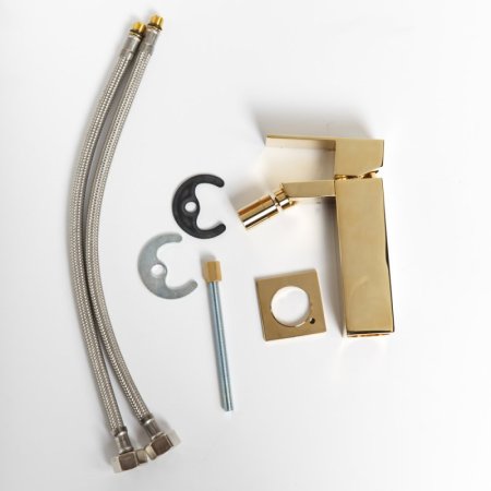 Смеситель Cezares Unika BSM1-03/24 золото, для биде 