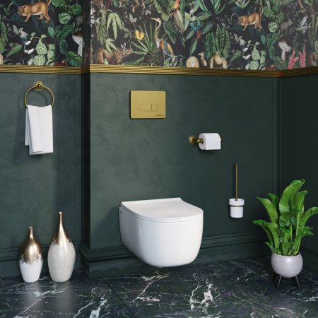 Кнопка смыва Berges Novum D8 бронза 