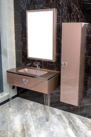 Зеркало Boheme Armadi Art Lucido 70 567-PU с подсветкой Лиловый 