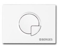 Кнопка смыва Berges Wasserhaus Novum R4 Soft Touch белая