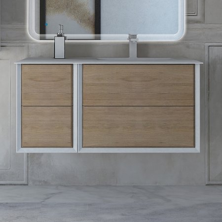 Тумба с раковиной Cezares Bellagio 106 rovere tabacco 