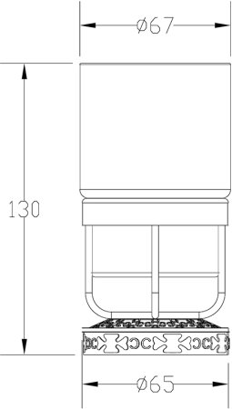 Стакан Zorg Antic AZR 24 BR 