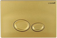Кнопка смыва Creavit Drop GP2006.00 золото матовое