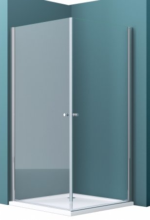 Душевой уголок BelBagno Etna 80х80 ETNA-A-2-80-C-Cr профиль Хром стекло прозрачное 