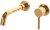 Смеситель для раковины встраиваемый Grocenberg GB511GO, золото 