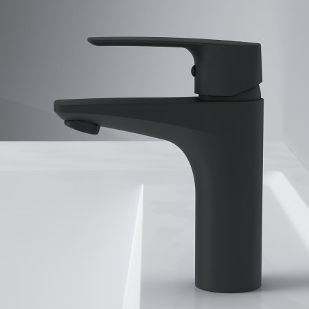 Смеситель для раковины AM.PM Gem F90A02122 Черный 