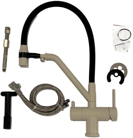 Смеситель для кухни Gappo G4398-81 Белый Черный 