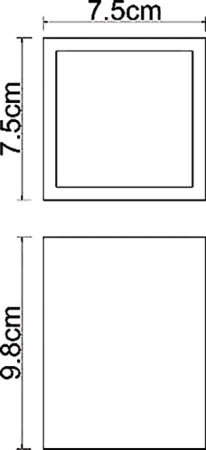 Стакан WasserKRAFT Leine K-3828 