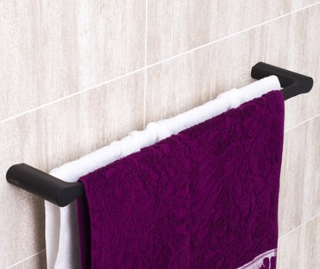 Полотенцедержатель WasserKRAFT Elbe K-7240 двойной 