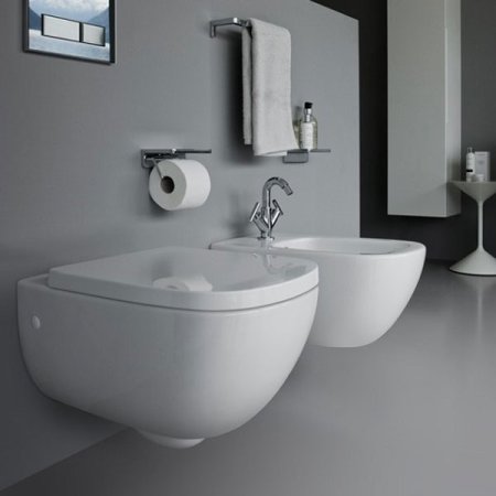 Биде Laufen Palomba 8.3080.1 подвесное без крышки 