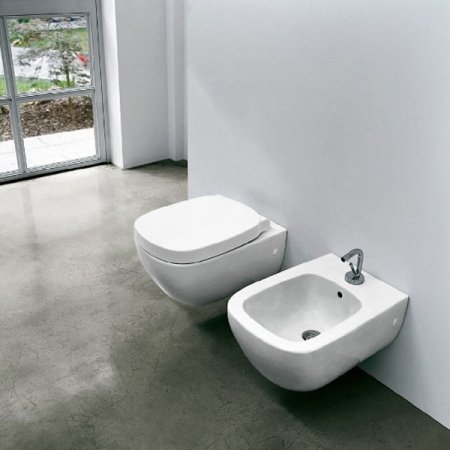 Биде Laufen Palomba 8.3080.1 подвесное без крышки 