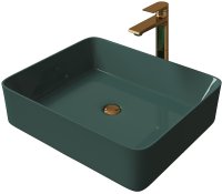 Раковина-чаша Grossman 48 GR-3016OLM Светло-зеленая матовая