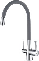 Смеситель для кухни Lemark Comfort с подключением к фильтру с питьевой водой (LM3075C-Gray) Смеситель для кухни Lemark Comfort с подключением к фильтру с питьевой водой (LM3075C-Gray)