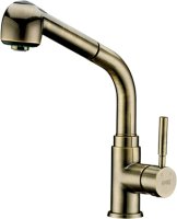 Смеситель для кухонной мойки WasserKRAFT A8237 , светлая бронза