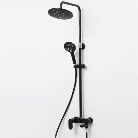 Душевая стойка WasserKRAFT Elbe A17401 черная 