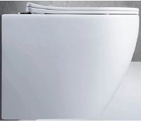 Унитаз CeramaLux CL2196-1 подвесной Белый с сиденьем Микролифт Унитаз CeramaLux CL2196-1 подвесной Белый с сиденьем Микролифт
