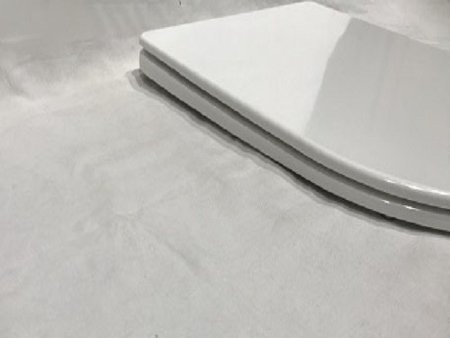 Унитаз CeramaLux CL2196-1 подвесной Белый с сиденьем Микролифт 