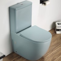 Унитаз компакт CeramaLux 2166XMLG Зеленый матовый с бачком и сиденьем Микролифт Унитаз компакт CeramaLux 2166XMLG Зеленый матовый с бачком и сиденьем Микролифт