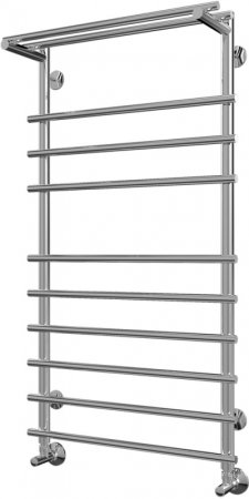 Водяной полотенцесушитель Terminus Ватра П10 500x996 4670030723970 с полкой Хром 