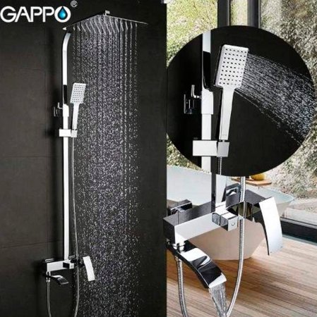 Душевая система Gappo G07 G2407-11 Хром 