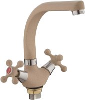 Смеситель для кухни Frap H5408 F5408-21 Бежевый