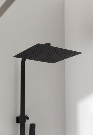 Душевая система Allen Brau Infinity 5.21012-31 Черная матовая 