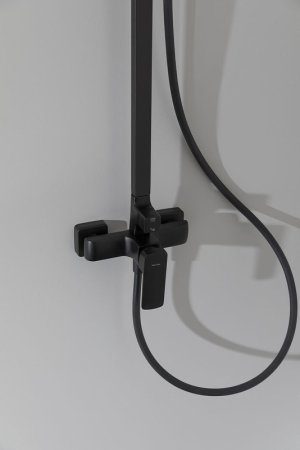 Душевая система Allen Brau Infinity 5.21012-31 Черная матовая 