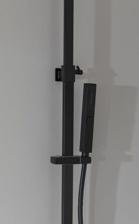 Душевая система Allen Brau Infinity 5.21012-31 Черная матовая 