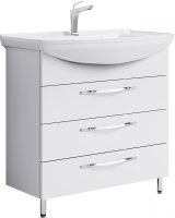 Тумба под раковину Aqwella Аллегро 105 Agr.01.10/3 Белая