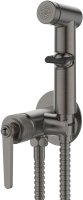 Смеситель ESKO Bangkok Gun metal" скрытого монтажа с гигиеническим душем (SMHBGGM)"