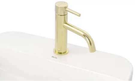 Смеситель для раковины без донного клапана Rea Lungo REA-B4520 