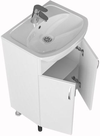 Тумба Санта Сити 50 с умывальником Уют 50 