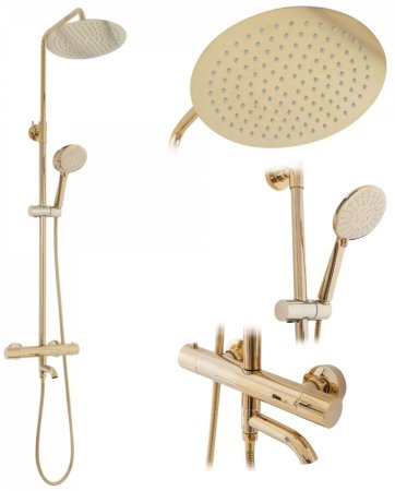 Душевая система 250 мм Rea Lungo REA-P4114 