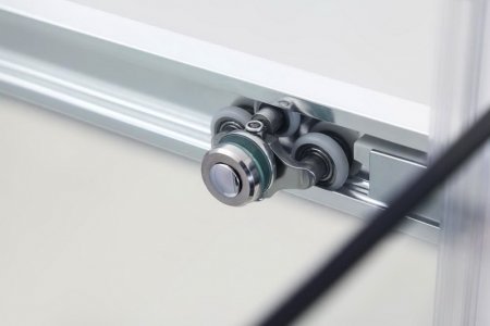 Душевой уголок Black&White Stellar Wind S508 5088012 профиль Серебристый хром стекло прозрачное 