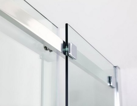 Душевой уголок Black&White Stellar Wind S508 5088012 профиль Серебристый хром стекло прозрачное 