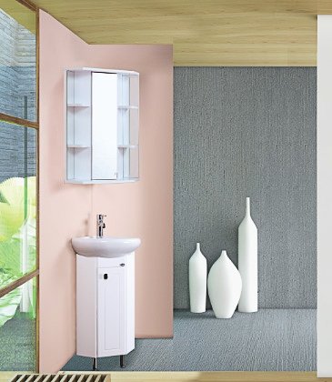 Тумба с раковиной Onika Малютка 33 угловая 