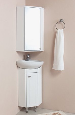 Тумба с раковиной Onika Малютка 33 угловая 