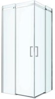 Душевой уголок Berges Melita 80х80 061023 профиль Хром стекло прозрачное Душевой уголок Berges Melita 80х80 061023 профиль Хром стекло прозрачное
