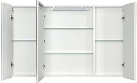 Зеркальный шкаф Aquaton Мадрид 120 1A113402MA010 с подсветкой Белый 