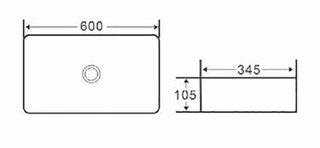 Раковина-чаша Boheme Armadi Art Vallessi 60 872 Белая 
