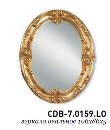 Зеркало Migliore ML.COM-70.702 золото 