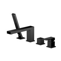 Смеситель Timo Selene 2130/03Y на борт ванны, черный