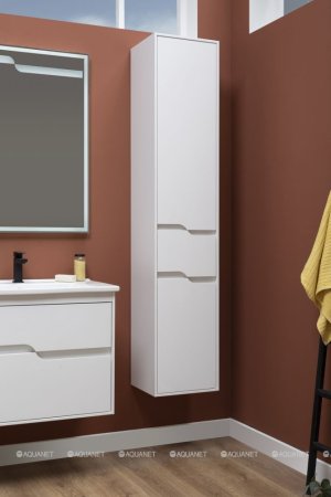 Шкаф-пенал для ванной Aquanet Модена 35 белый 