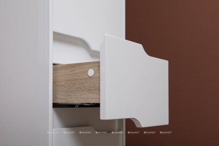 Шкаф-пенал для ванной Aquanet Модена 35 белый 