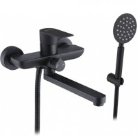 Cмеситель для ванны HANSEN HN30025C Черный